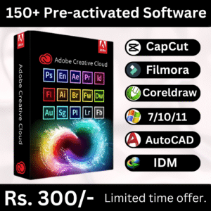 Get 150+ premium software for PC & Android – pre-activated, virus-free, and lifetime access!