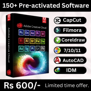 120+ Pre Activated Softwares (Instant Lifetime Access Within 30 Seconds) With Reselling Rights