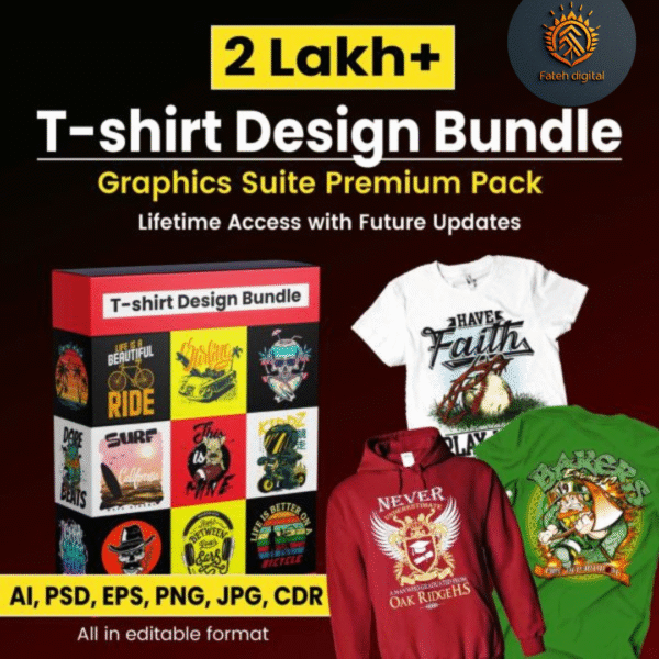 2 Million+ Killer T-Shirt Designs (Instant access within 30 seconds) with Reselling Rights