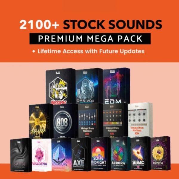 100k+ Stock Sounds Premium Mega Pack With Reselling Rights (Instant Access Within 30 Seconds)